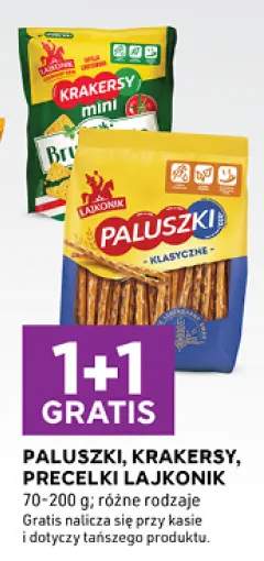 Paluszki krakersy precelki Lajkonik