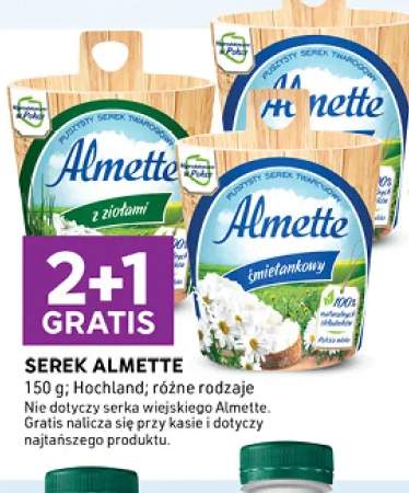 Serek Almette z ziołami Hochland +1 wariant