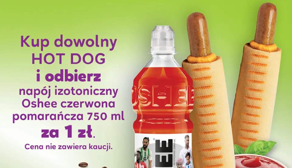 Napój izotoniczny Oshee czerwona pomarańcza