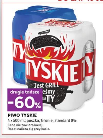 Piwo Tyskie Gronie 4-pak +1 wariant