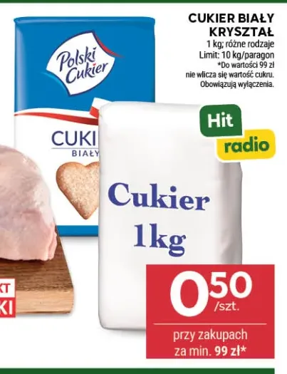 Cukier biały kryształ