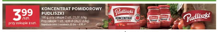Koncentrat pomidorowy Pudliszki