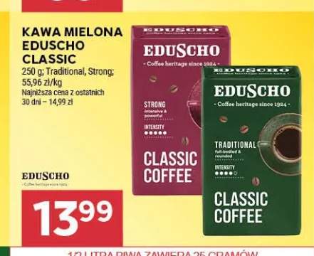 Kawa mielona Eduscho Classic Traditional +1 wariant