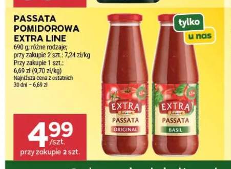 Passata pomidorowa Extra Line Original +1 wariant