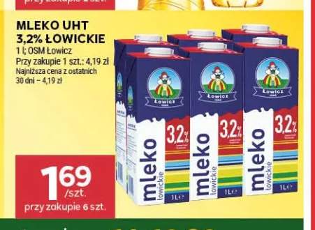 Mleko UHT Łowickie 3,2%