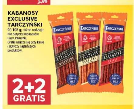 Kabanosy Exclusive wieprzowe Tarczyński +2 warianty