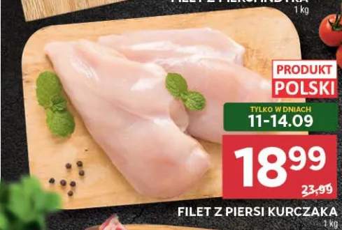 Filet z piersi kurczaka