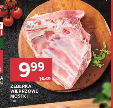 Żeberka wieprzowe mostki