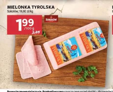 Mielonka tyrolska Sokołów