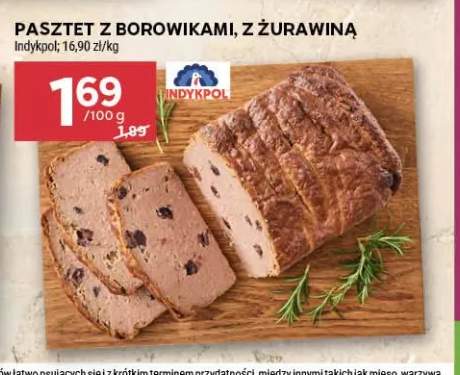 Pasztet z żurawiną Indykpol +1 wariant