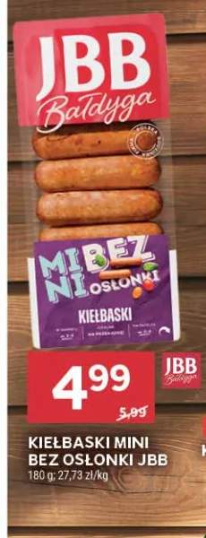 Kiełbaski mini bez osłonki JBB