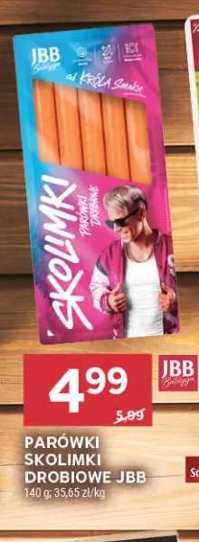 Parówki Skolimki drobiowe JBB