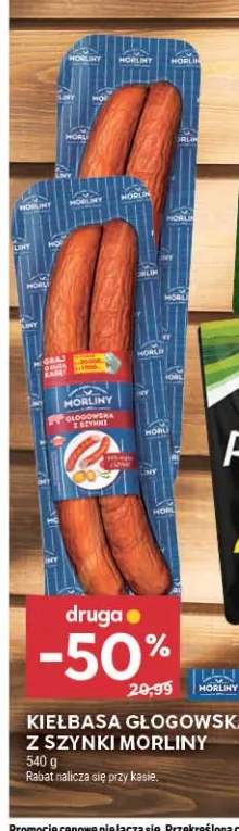 Kiełbasa głogowska z szynki Morliny