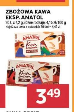 Kawa zbożowa ekspresowa Anatol klasyczna +1 wariant