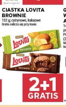 Ciastka Lovita Brownie cytrynowe +1 wariant