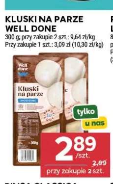 Kluski na parze Well Done