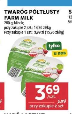Twaróg półtłusty Farm Milk
