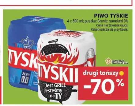 Piwo Tyskie Gronie 4-pak 500 ml +1 wariant