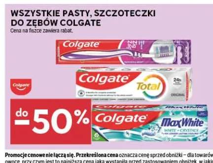 Pasty, szczoteczki do zębów Colgate +3 warianty