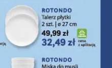 Talerz płytki Rotondo 2-pak ø27 cm Lubiana