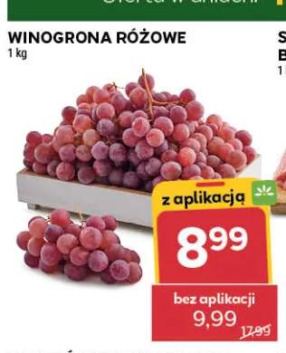 Winogrona różowe