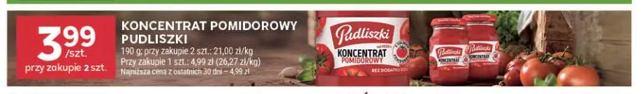 Koncentrat pomidorowy Pudliszki