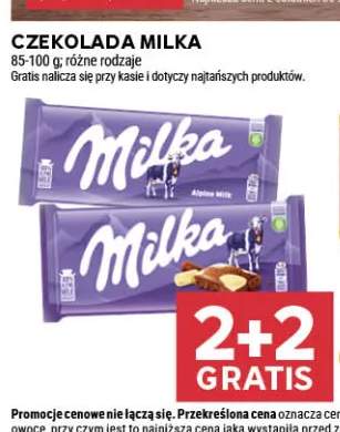 Czekolada Milka Alpine Milk