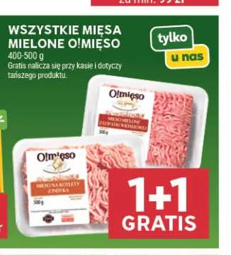 Mięso mielone na kotlety z indyka O!Mięso +2 warianty
