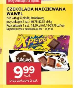 Czekolada nadziewana Wawel krówkowa +1 wariant