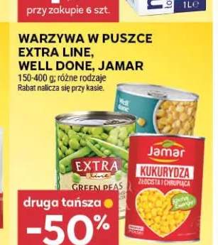 Groszek zielony w puszce Extra Line +2 warianty