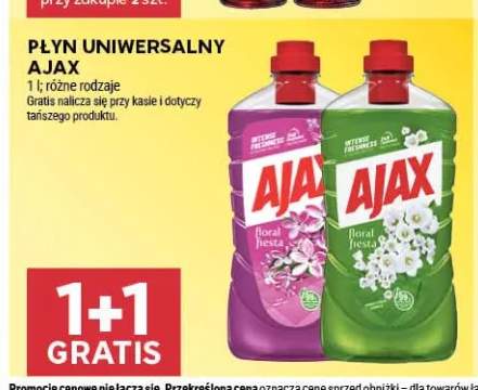 Płyn uniwersalny Ajax Floral Fiesta różowy