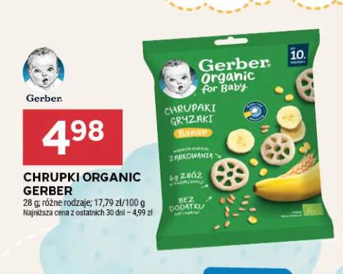 Chrupki organic Gerber