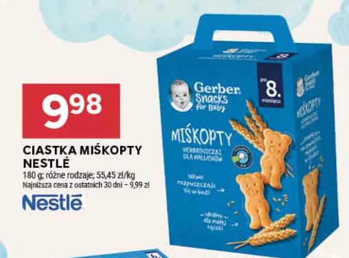 Ciastka Miśkopty Nestlé