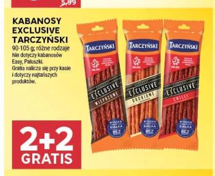 Kabanosy Exclusive wieprzowe Tarczyński +2 warianty