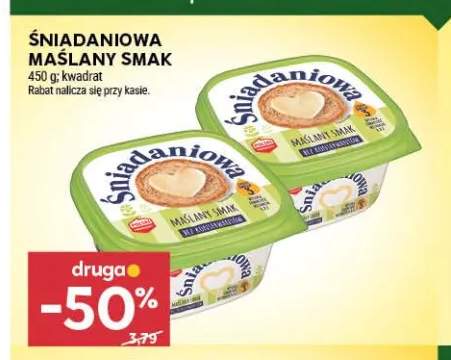 Margaryna Śniadaniowa maślany smak