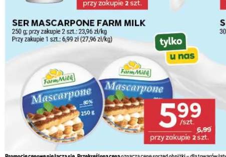 Ser mascarpone Farm Milk