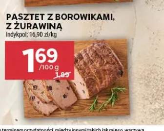 Pasztet z borowikami Indykpol +1 wariant