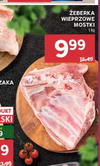 Żeberka wieprzowe mostki