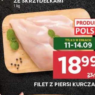 Filet z piersi kurczaka