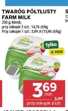Twaróg półtłusty klinek Farm Milk