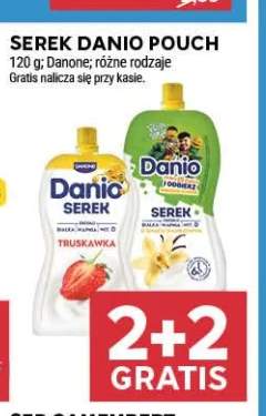 Serek Danio pouch truskawka +1 wariant