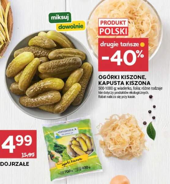 Kapusta kiszona +1 wariant