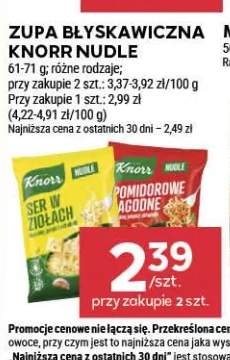 Zupa błyskawiczna Knorr Nudle