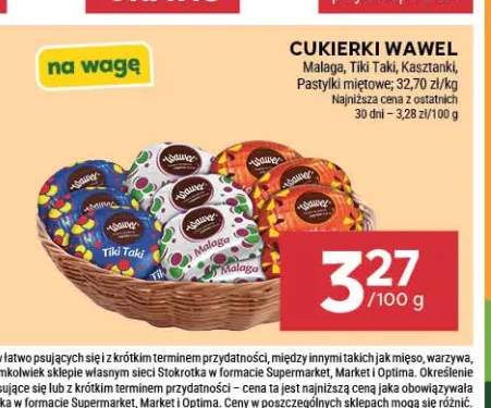 Cukierki Tiki Taki Wawel +3 warianty