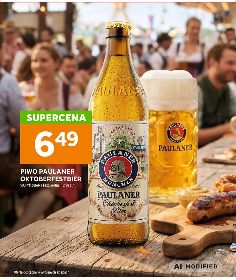 Piwo Paulaner Oktoberfestbier