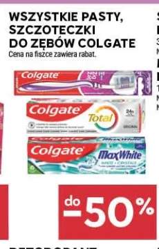 Pasty, szczoteczki do zębów Colgate +2 warianty