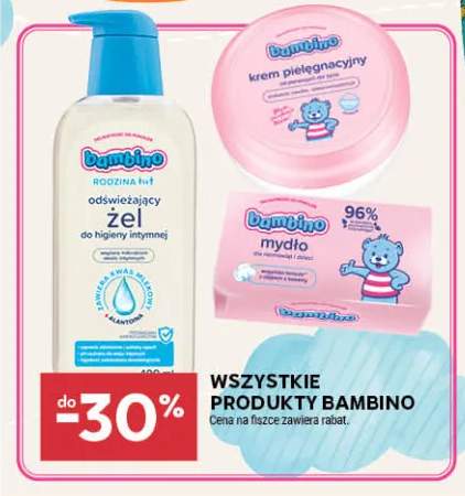 Żel do higieny intymnej Bambino Rodzina odświeżający