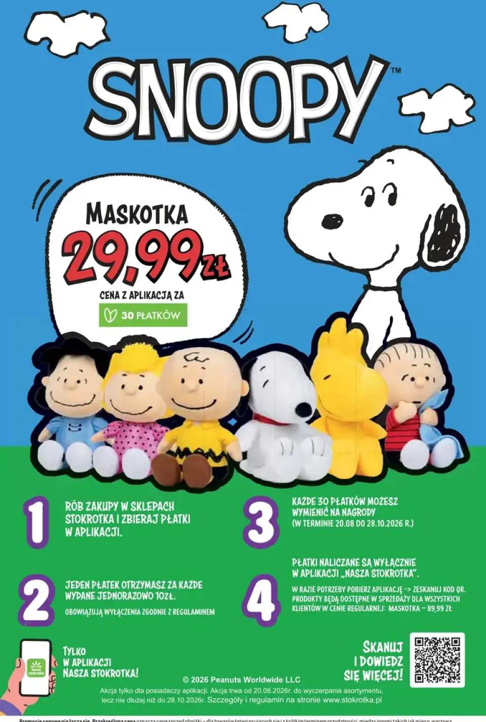 Maskotka Snoopy