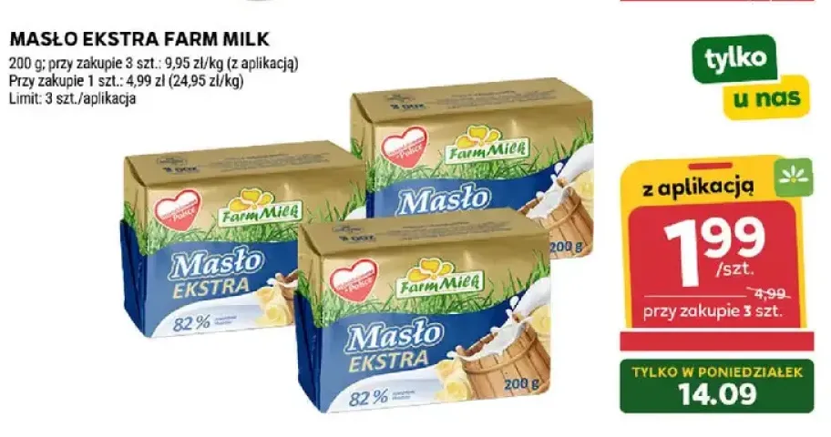 Masło ekstra Farm Milk