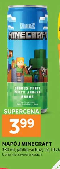 Napój Minecraft jabłko-arbuz Radlberger